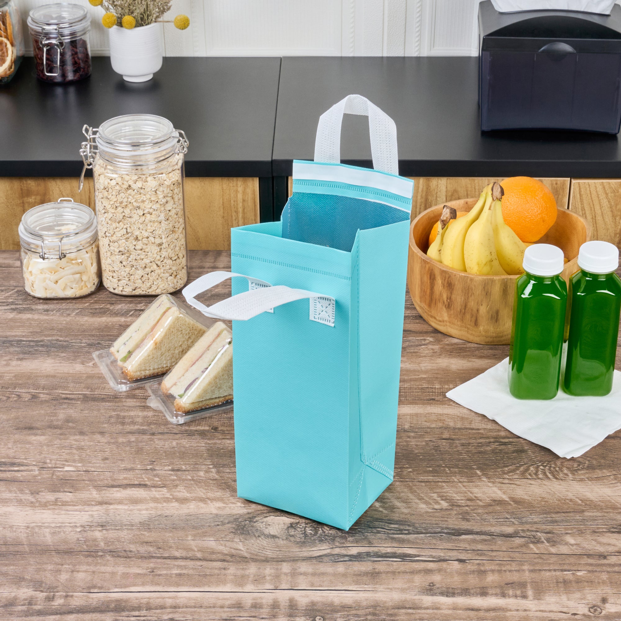 Insulated Tamper-Evident Takeout Bags - 4.75