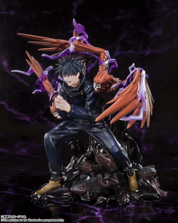 Bandai Figuarts Zero Jujutsu Kaisen Megumi Fushiguro Anime Figure Statue - Collectible Action Figure for Anime Fans, Home Decor & Gift for Manga Lovers