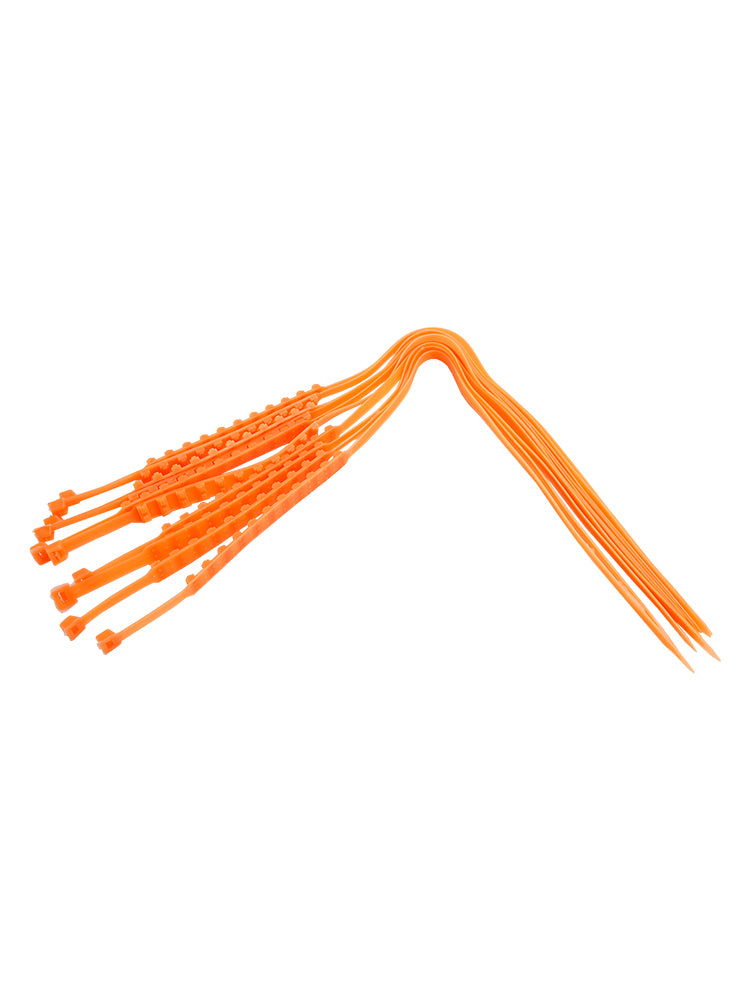 10/20/40PCS Heavy Duty Snow Tire Chains - Anti-Skid Traction Belts for Cars, Trucks & SUVs | Winter Emergency Driving Safety Gear (Orange) - Perfect for Icy Roads, Mountain Trips & Snowy Commutes