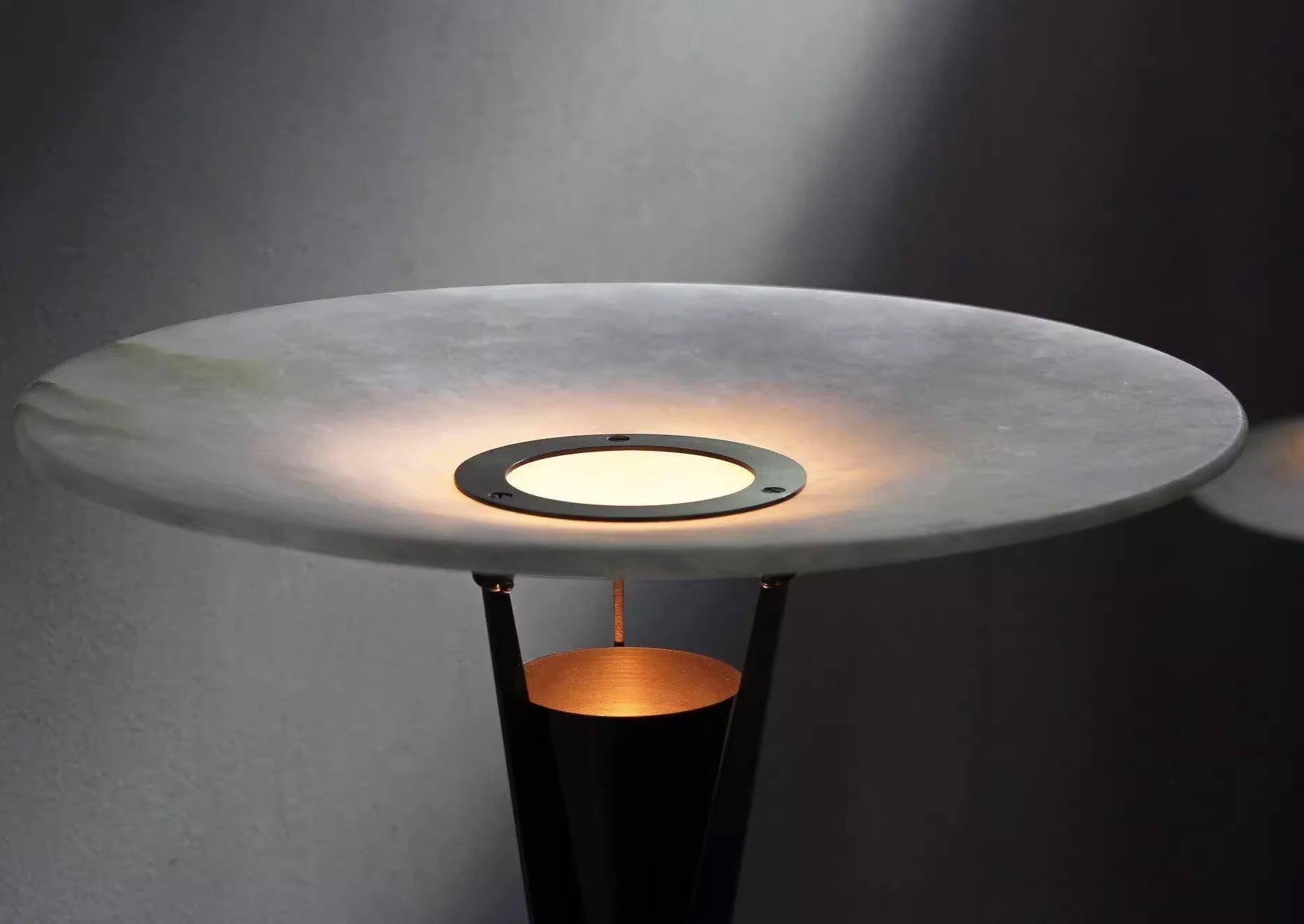 Aragon Modern Table Lamp - Stylish LED Bedside Lamp for Bedroom, Living Room & Office - Adjustable Brightness & Warm White Light - Perfect for Reading, Relaxing & Decor