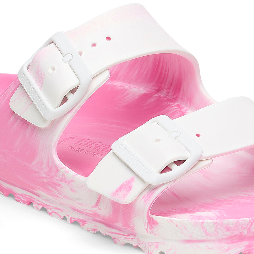 Birkenstock Arizona EVA Sandals in Multi Candy Pink - Comfortable & Lightweight for Beach, Pool, and Summer Outings