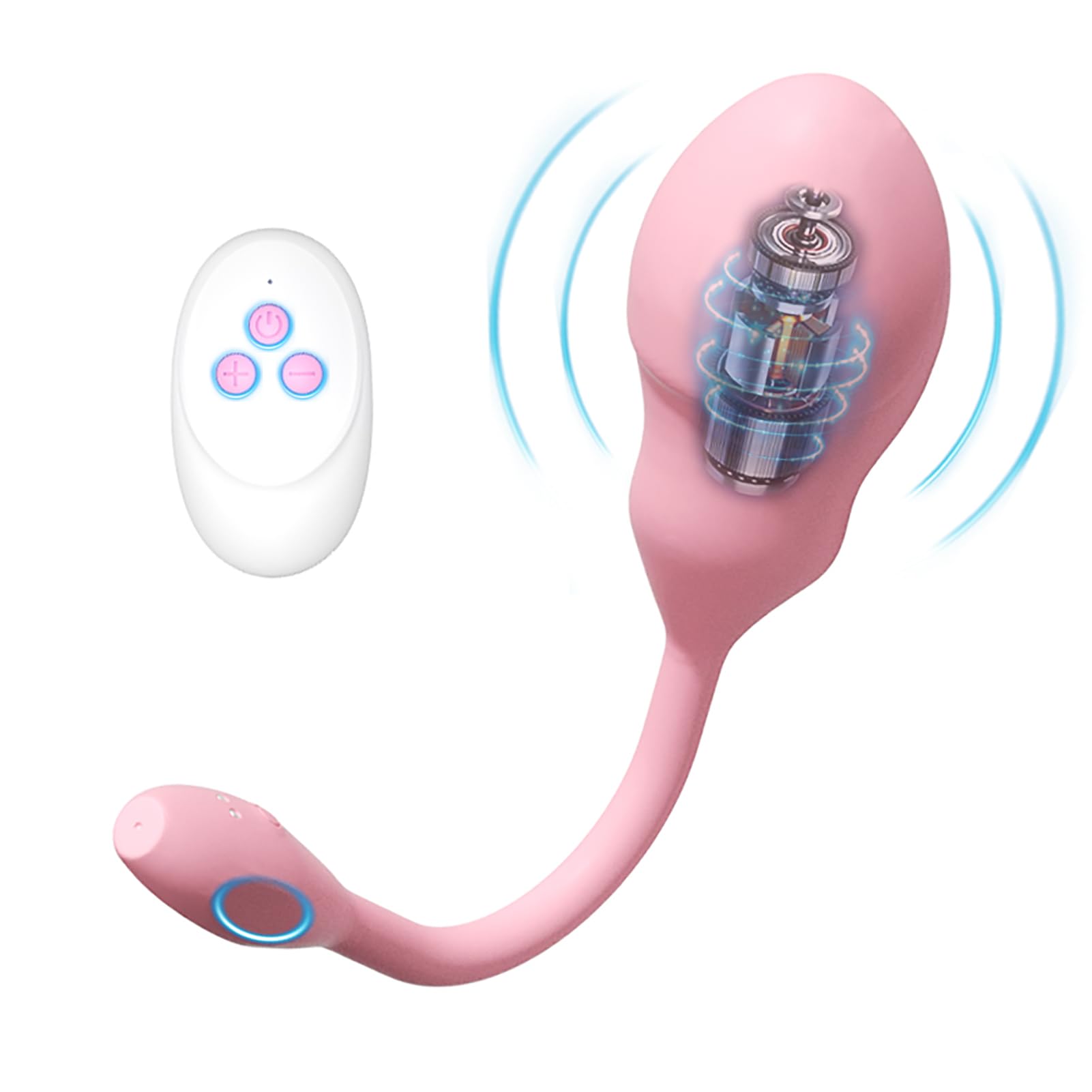 Remote Control Wearable Vibrator for Women - 10 Vibration Modes, Inflatable Egg & Anal Stimulator - Couples Clitoral Panty Vibrator | Adult Sex Toy for Romantic Nights & Spicy Date Nights