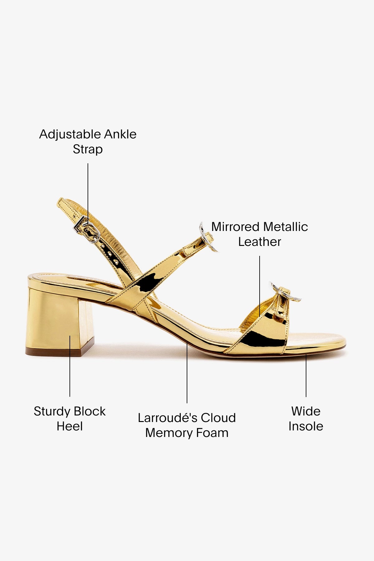 Tinx Block In Gold Specchio Mirror - Elegant Home Decor for Living Room, Bedroom & Bathroom | Perfect for Wall Decor, Vanity & Makeup Area