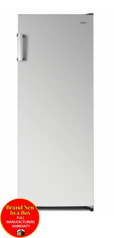 CHiQ CSF165NSS 166L Upright Frost Free Freezer - Energy Efficient Standalone Deep Freezer for Home, Restaurant & Commercial Use - Perfect for Storing Meat, Seafood, Ice Cream & Frozen Foods