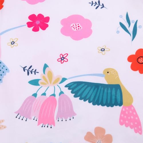 Pink Flower Bird