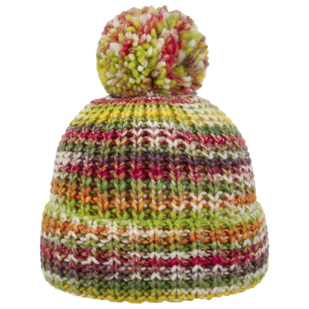 Lierys Finja Bobble Hat - Warm Winter Knit Beanie for Women & Men - Cozy Cable Knit Pom Pom Hat for Cold Weather - Perfect for Skiing, Snowboarding & Outdoor Activities