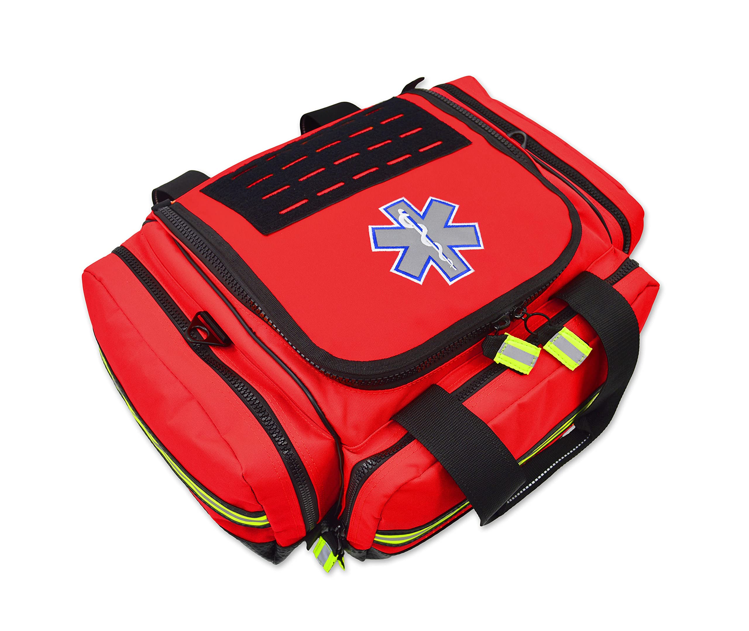Lightning X Premium Modular EMS/EMT Trauma First Aid Kit - Emergency Medical Responder Bag for EMTs, Paramedics & First Responders - Ideal for Ambulances, Hospitals & Disaster Relief Scenarios