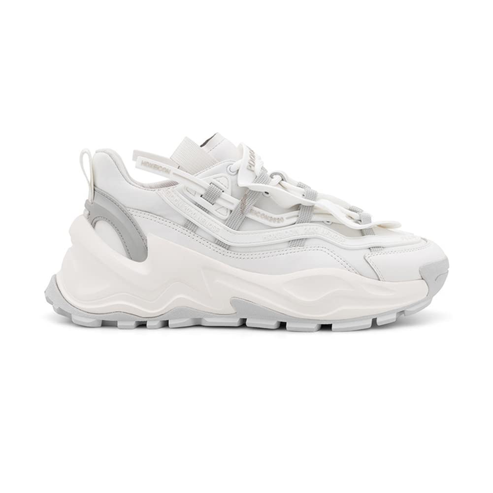 TSKjinc Men's Spring Sports Casual Fashion Sneakers - Thick Sole Non-Slip Running Shoes for Walking, Jogging & Gym Workouts
