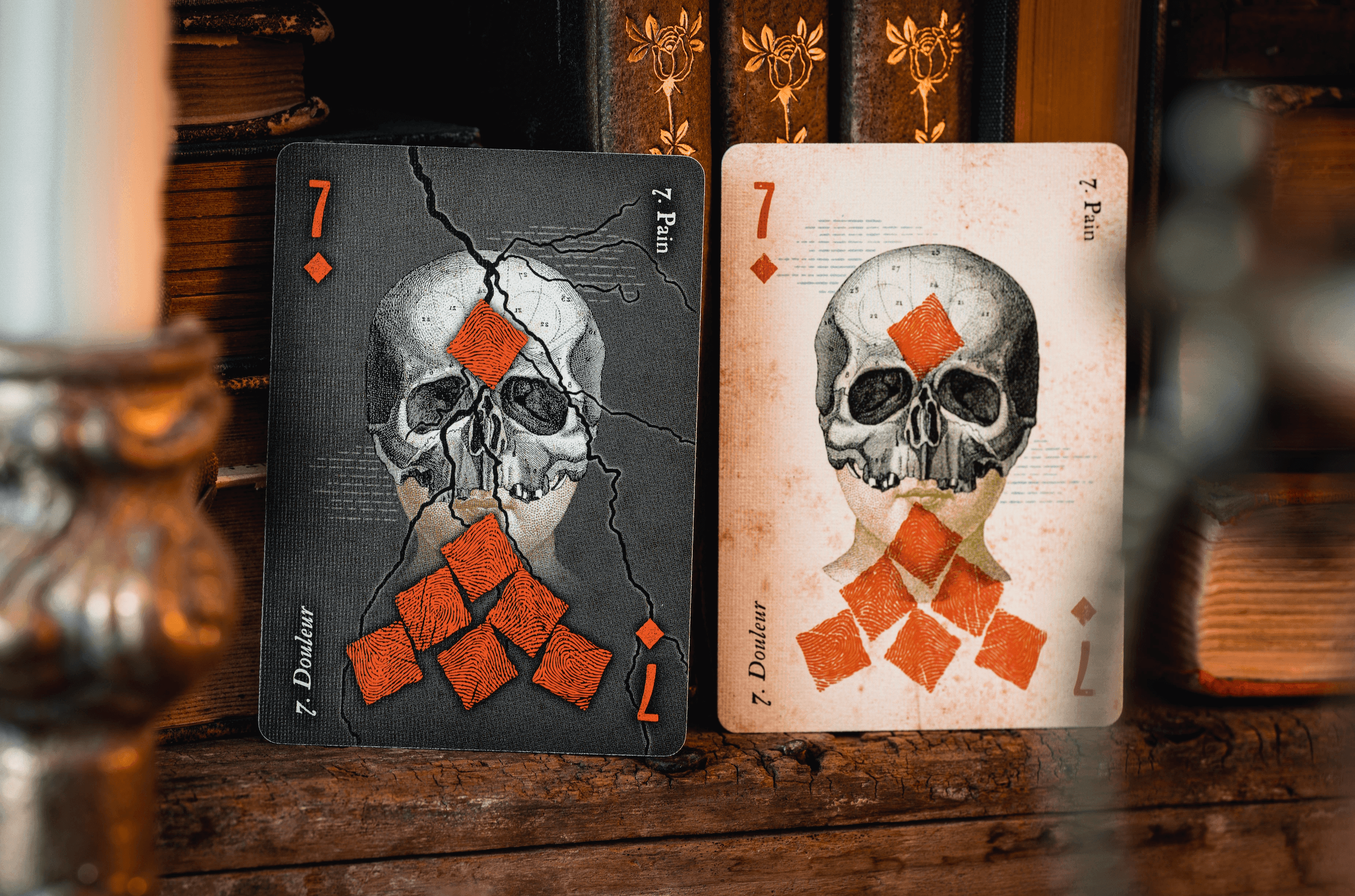 Cartomancer Shadow Playing Cards by Alain Benoit - Premium Gothic Tarot Cards for Magic Tricks, Fortune Telling & Cardistry | Perfect for Magicians, Tarot Readers & Collectors
