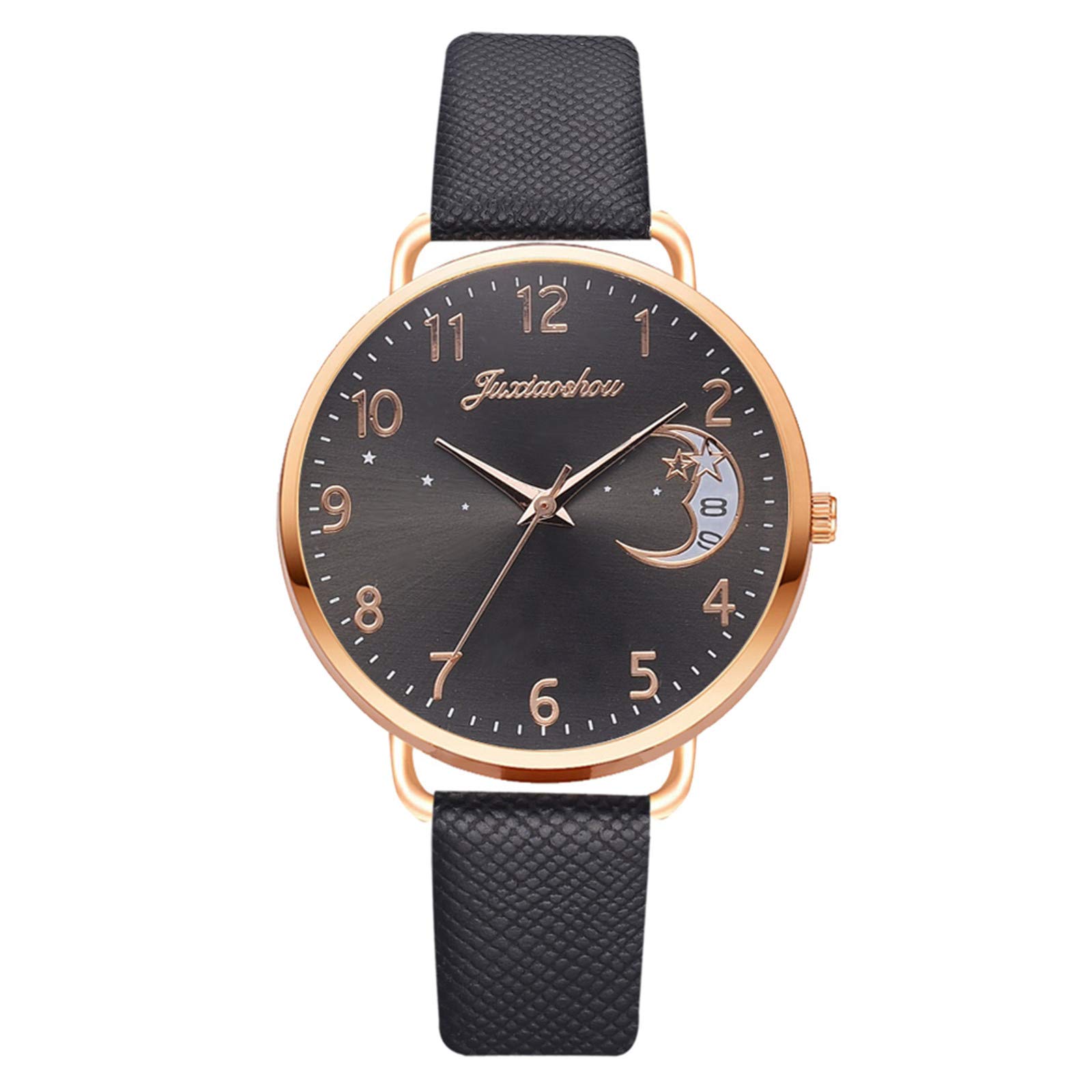 Elegant Women's Leather Strap Watch - Business & Casual Style for Daily Wear