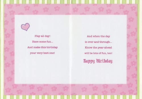 Sweetest Little Niece Birthday Card - Cute Stick Figure Greeting Card for Kids | Perfect for Niece's Birthday, Special Occasions & Family Celebrations