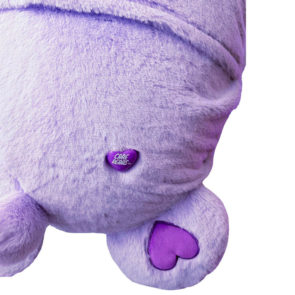 Care Bears Happy Nappers Share Bear Plush Pillow - Soft Stuffed Animal Toy for Kids, Cuddly Pocket Pal for Nap Time & Sleepovers - Perfect Gift for Children's Bedroom Decor & Comfort