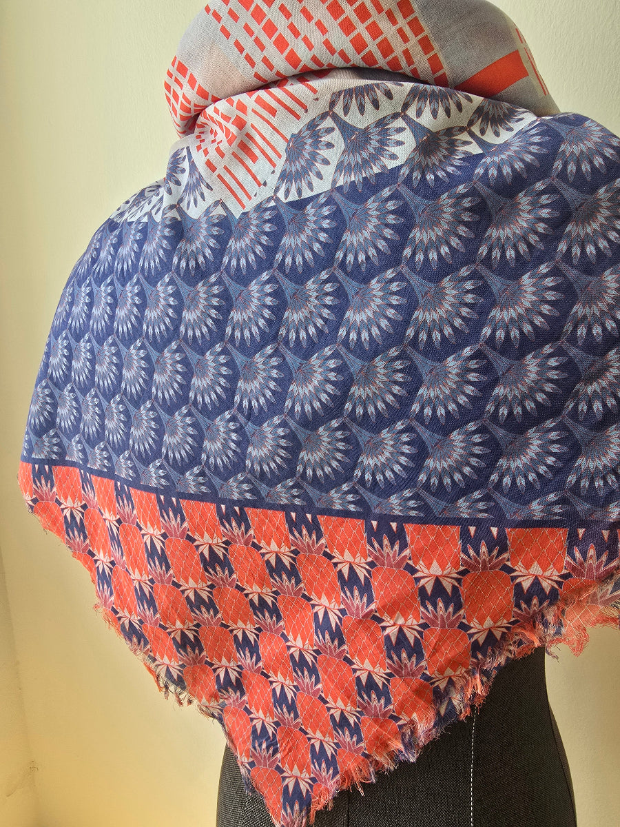 Premium Soft Cotton Scarf for Women - Lightweight Breathable Fashion Accessory - Perfect for Travel, Office & Casual Outfits