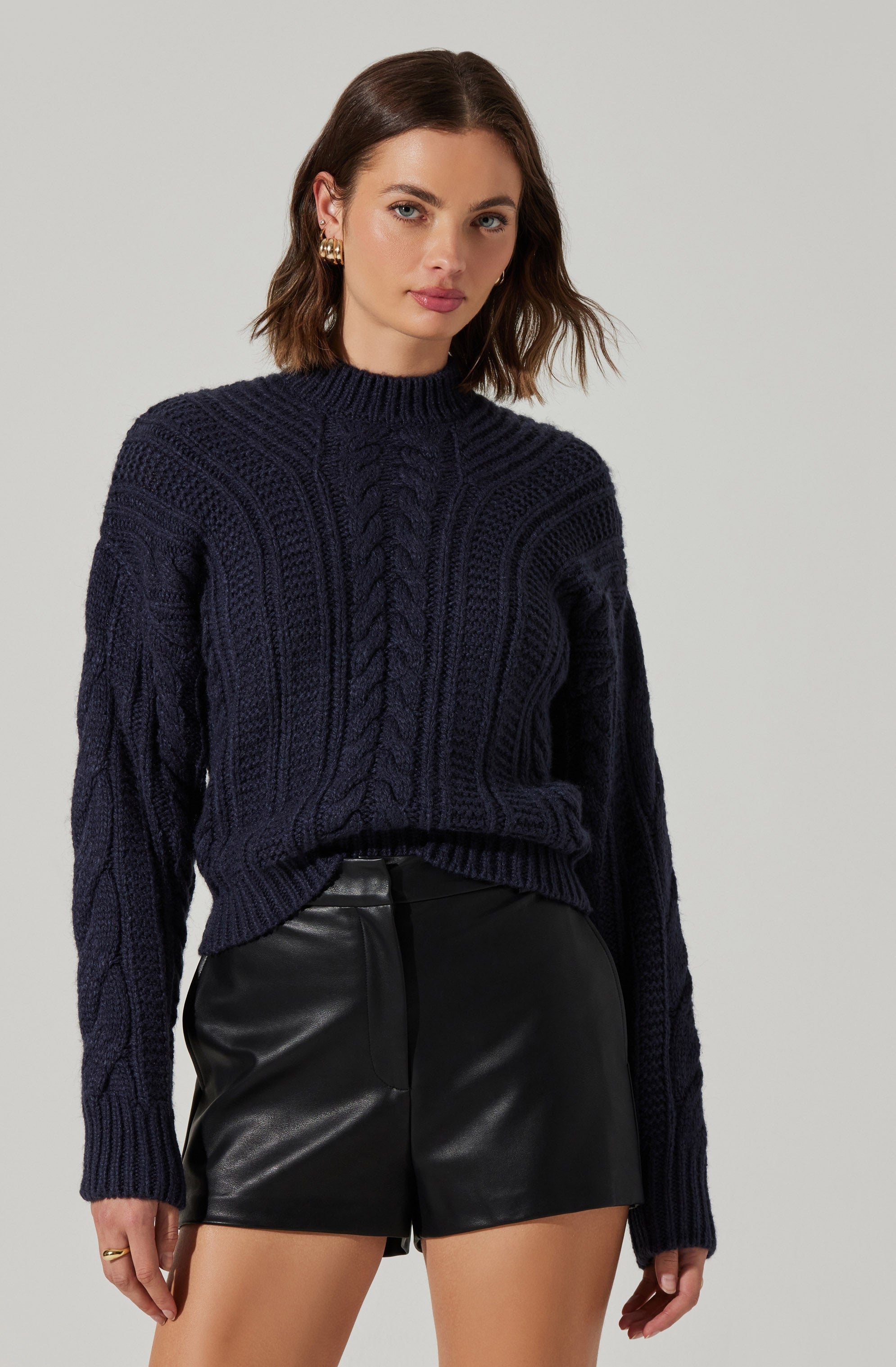 Laverne Cable Knit Tie Back Sweater for Women - Cozy Winter Pullover with Stylish Back Detail | Perfect for Casual Outfits, Office Wear & Holiday Parties