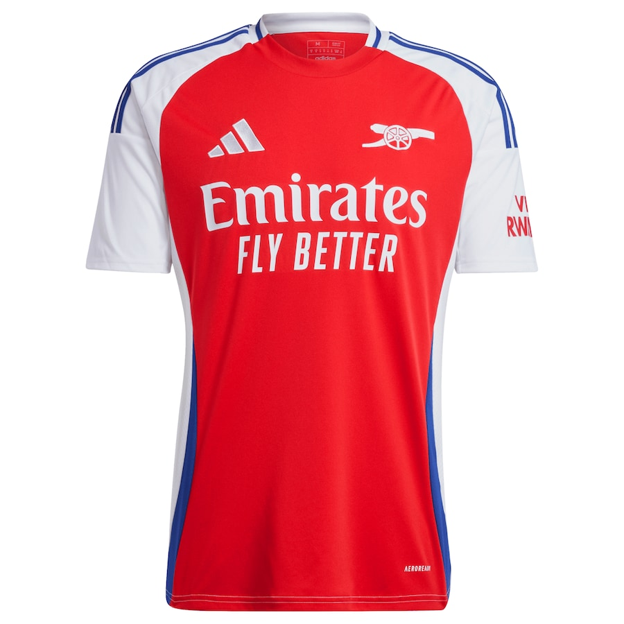 Adidas Arsenal Home Jersey 2024/25 - Authentic Football Soccer Shirt for Men - Perfect for Match Day, Training & Fan Support