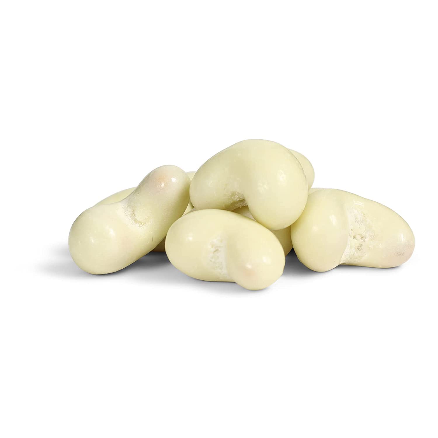 Premium White Chocolate Covered Cashews - 10 lbs Bulk (160 Oz) | Kosher Dairy, Gourmet Snack for Parties, Gifts & Dessert Toppings | Its Delish Brand