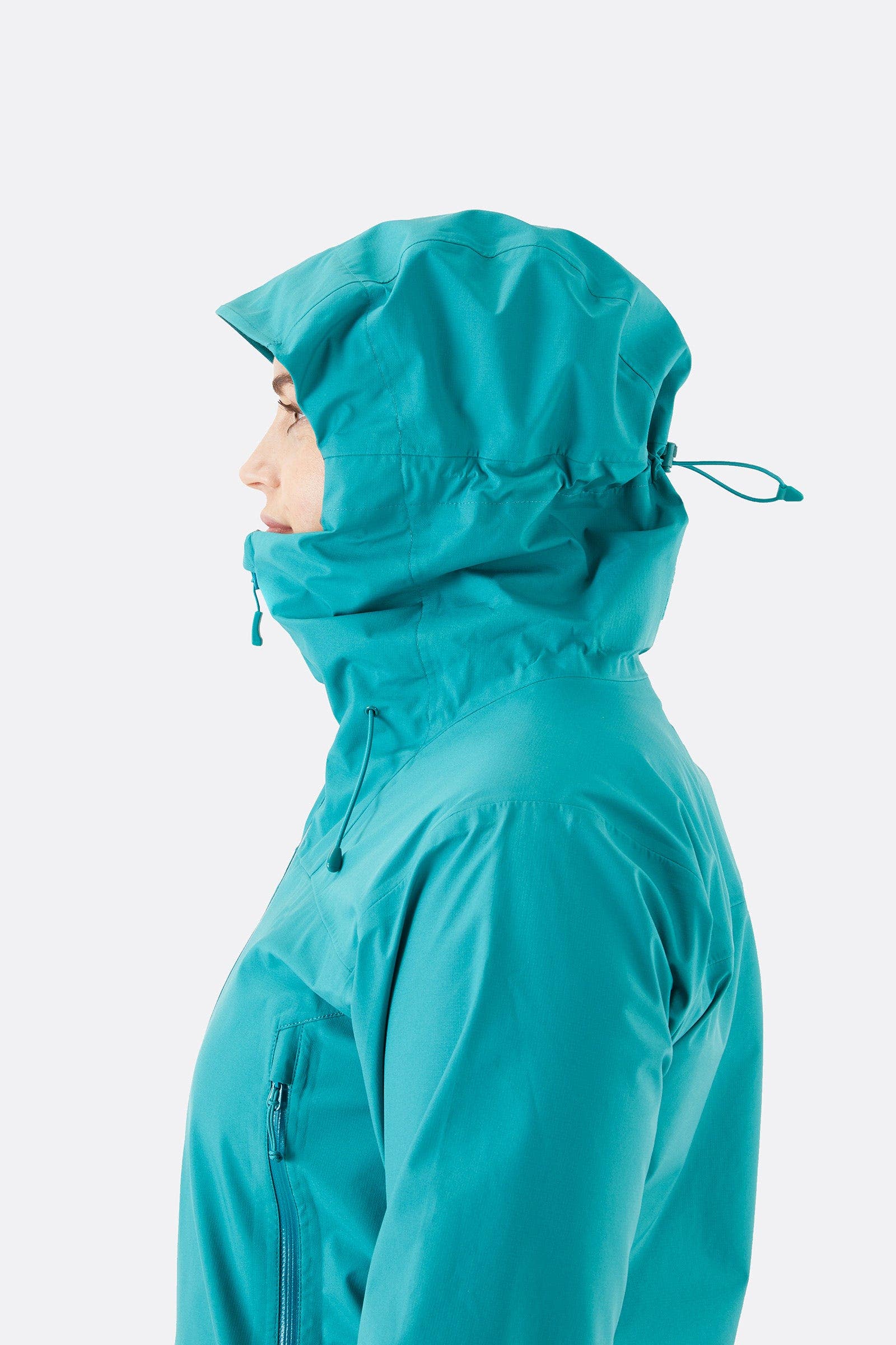 Arc Eco Waterproof Jacket for Women - Lightweight Raincoat with Hood, Windproof Outdoor Jacket - Perfect for Hiking, Camping & Daily Commute