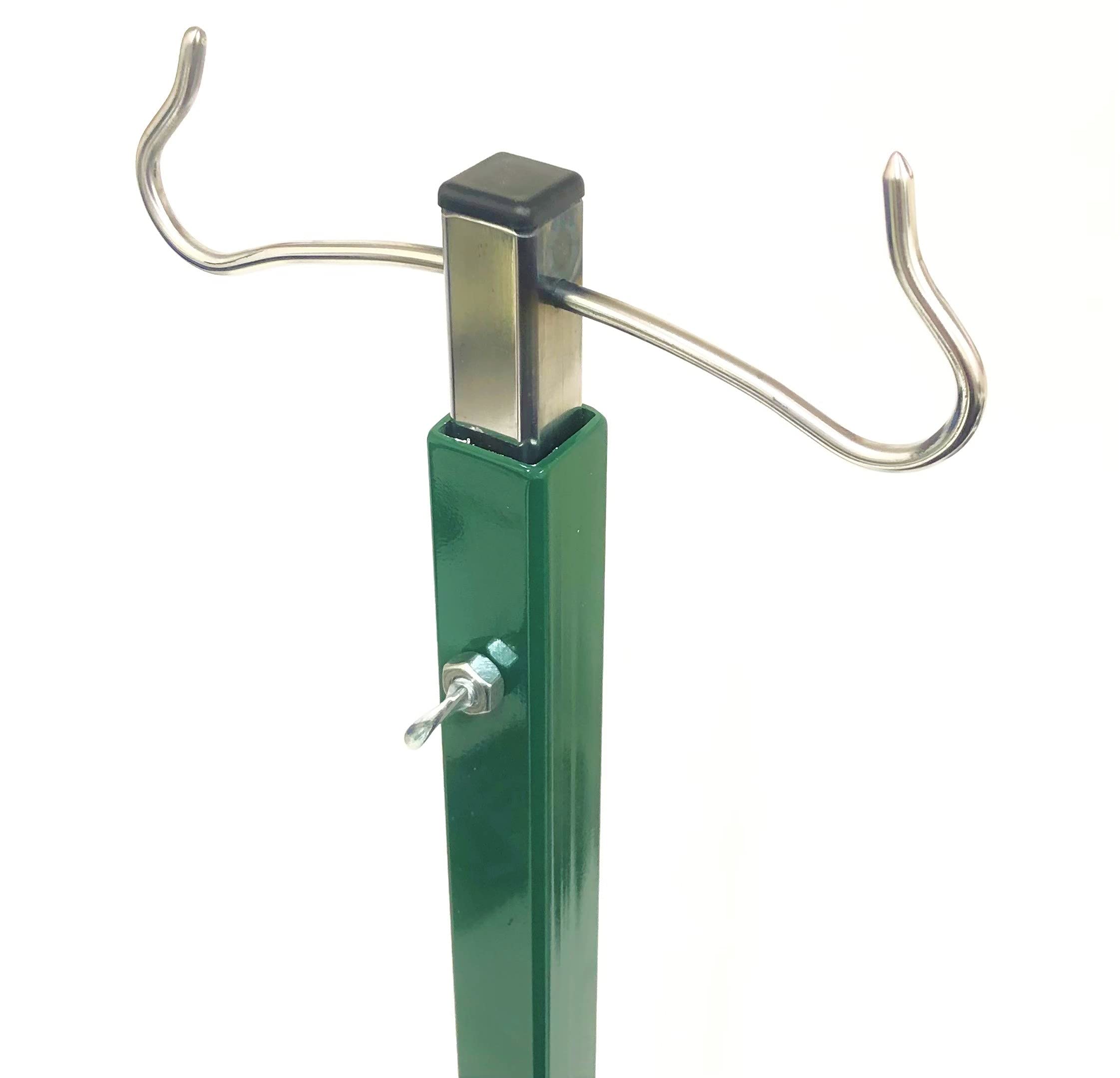 Dual Flex Shaft Motor Hanger - Adjustable Telescopic Flex Shaft Machine Motor Post (Made in USA) - Perfect for Jewelry Making, Dental Tools & Rotary Engraving