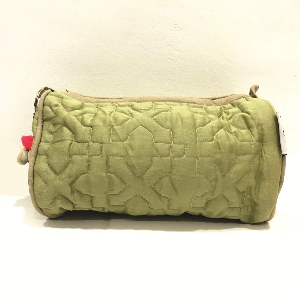 Handmade Cotton Quilted Makeup Case & Jewelry Pouch - Travel Organizer Bag for Cosmetics, Accessories | Perfect for Travel, Daily Use & Gift Giving