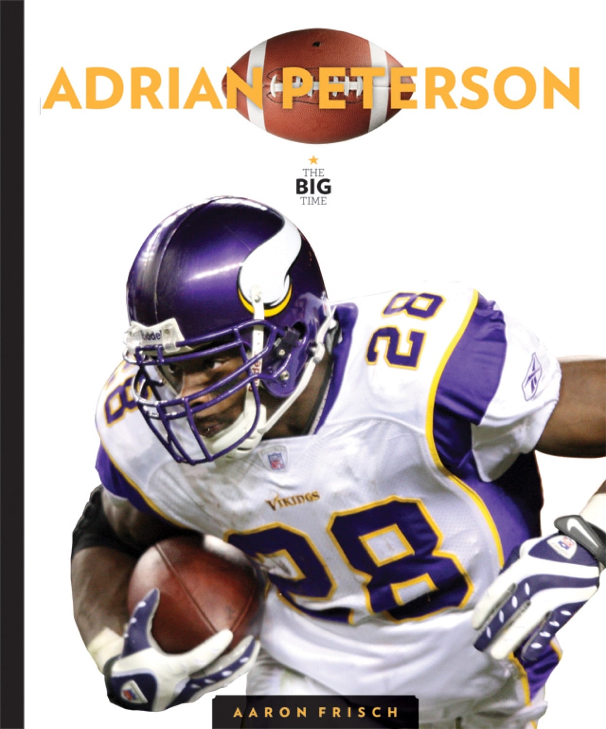 Adrian Peterson Biography Book - ISBN 9781608183357 - Perfect for Football Fans & Sports Enthusiasts