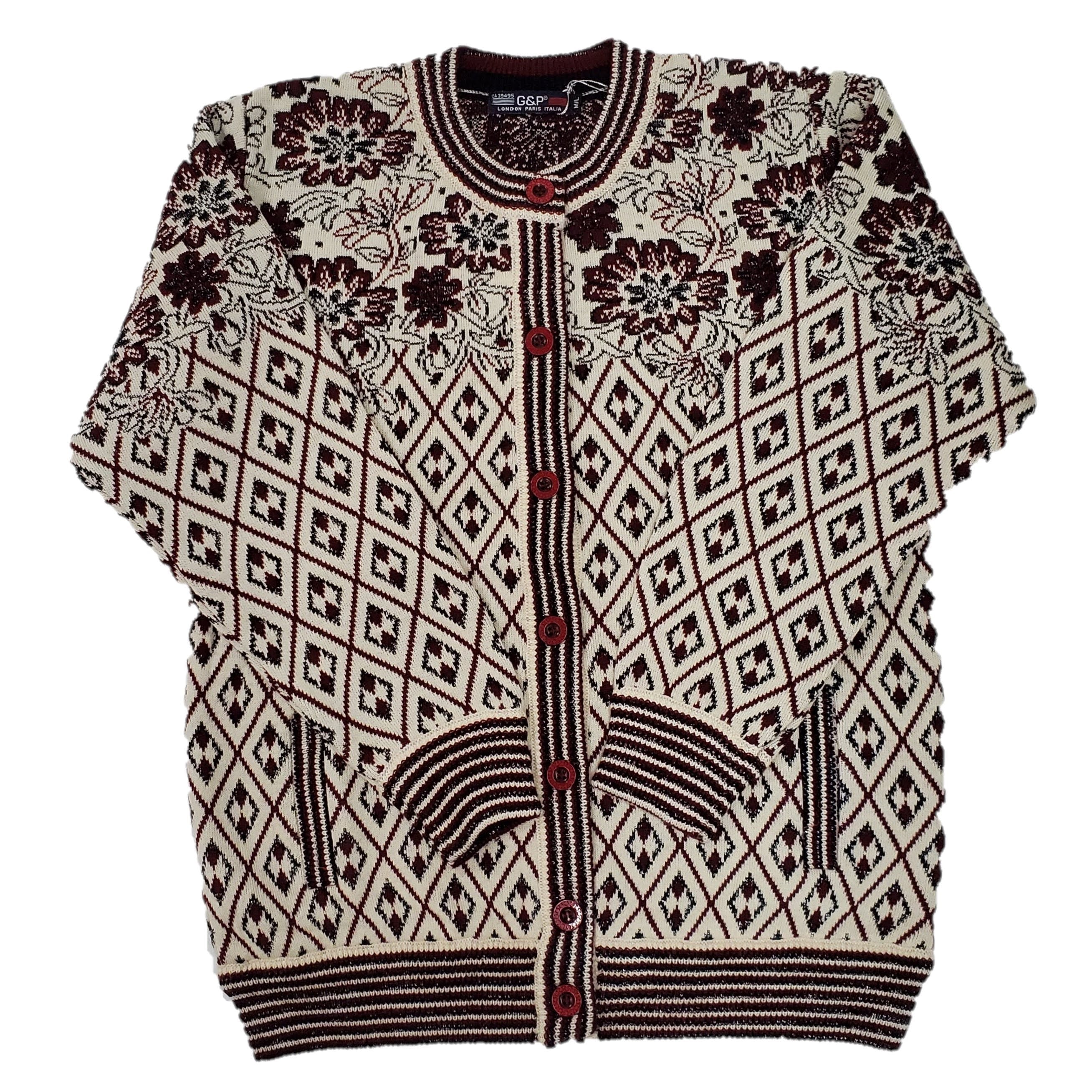 Cream Maroon Mix