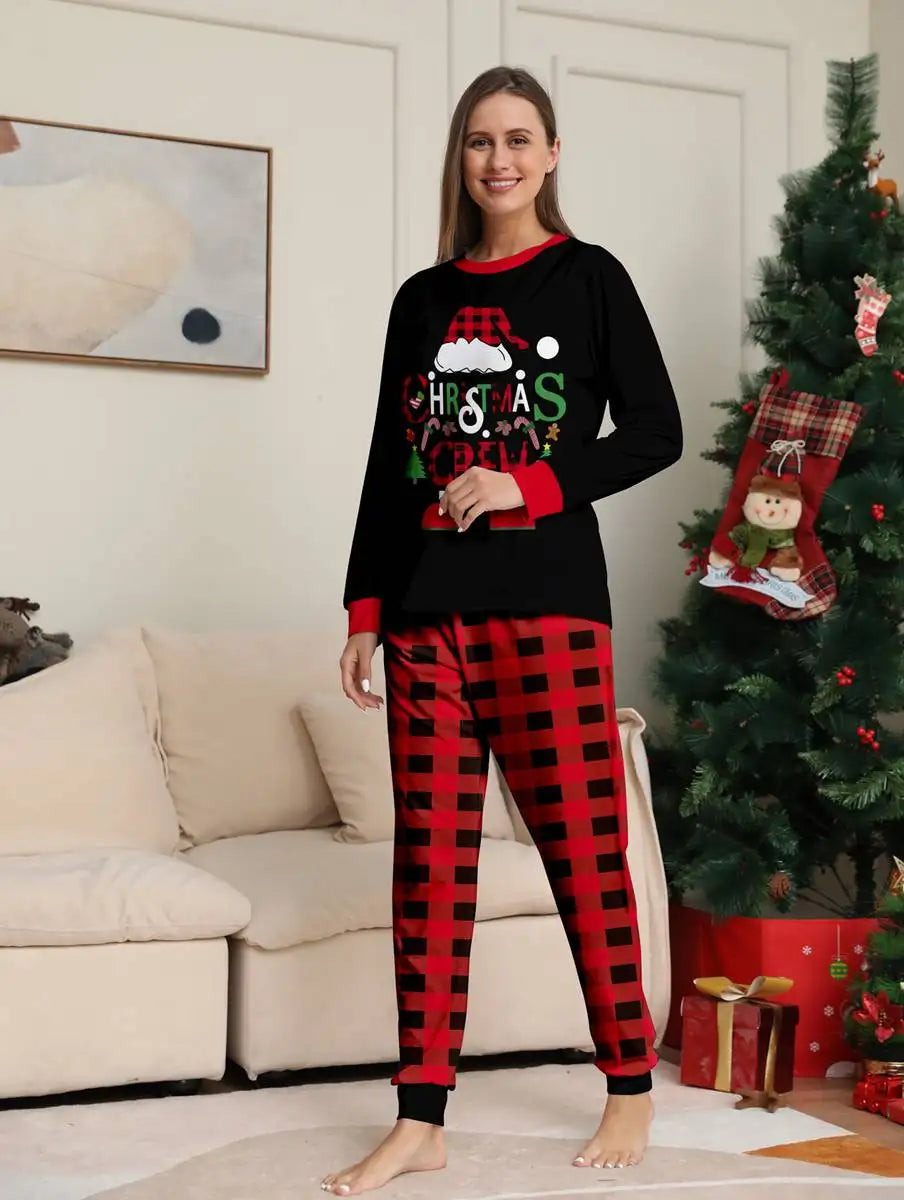 Matching Family Christmas Pajamas Set - Cozy Holiday Pjs for Women, Men & Kids - Perfect for Christmas Morning & Family Photos