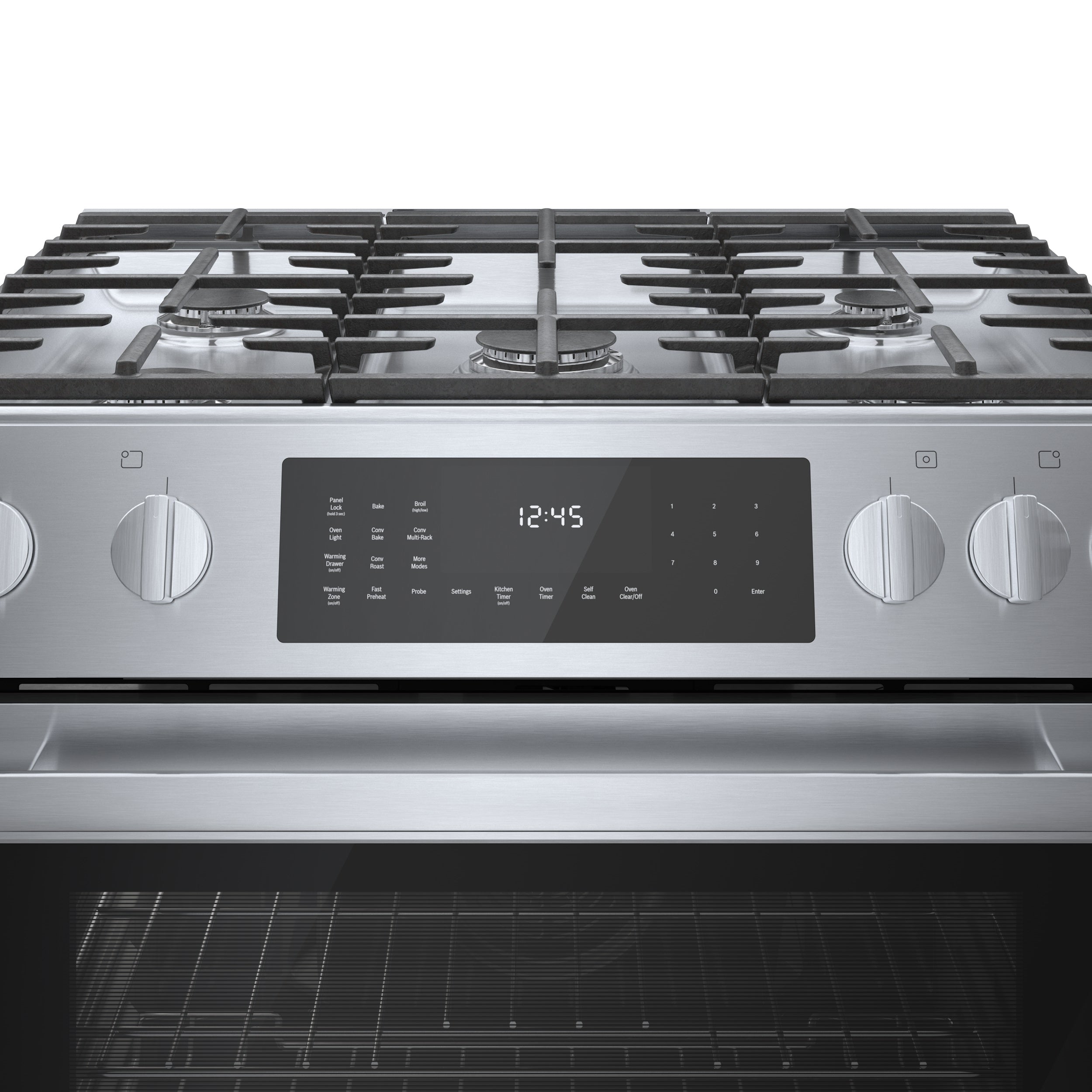 Bosch 30-Inch Stainless Steel Slide-In Gas Range with 5 Burners - HGI8056UC | Perfect for Modern Kitchens & Professional Cooking