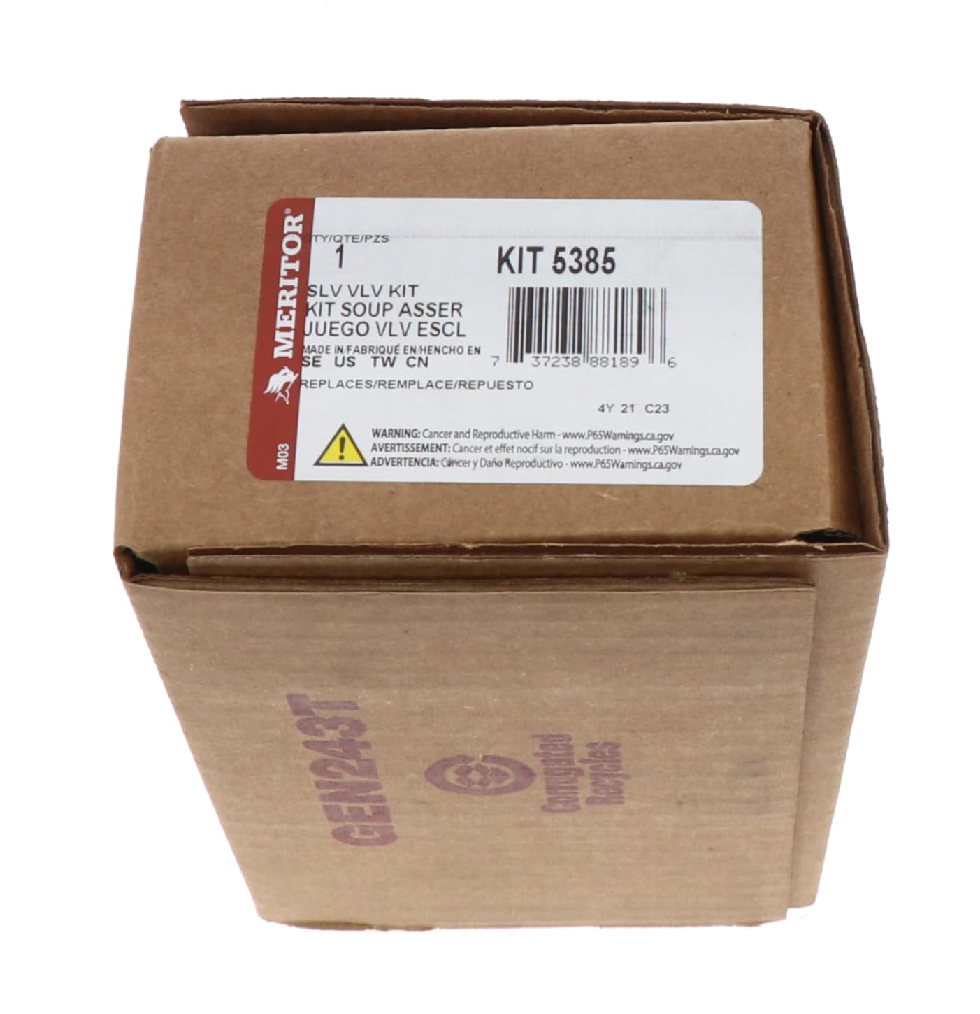 Freightliner Slave Valve Kit - TDA KIT5385 Replacement Part for Air Brake Systems | Perfect for Semi Trucks & Commercial Vehicles