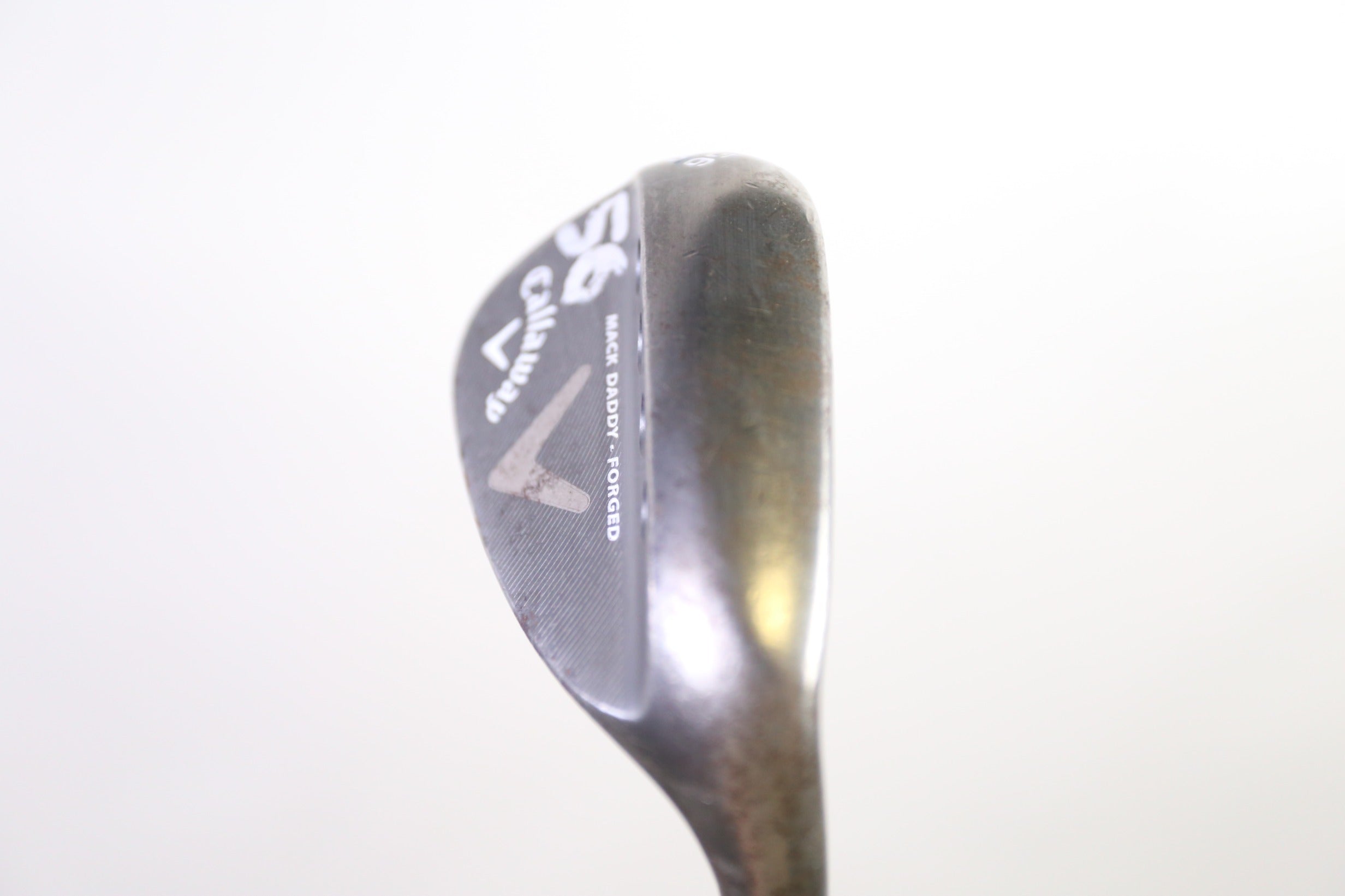 Used Callaway Mack Daddy Forged Slate Sand Wedge 56° Stiff Flex Right Handed Golf Club - Perfect for Bunker Shots & Short Game Improvement