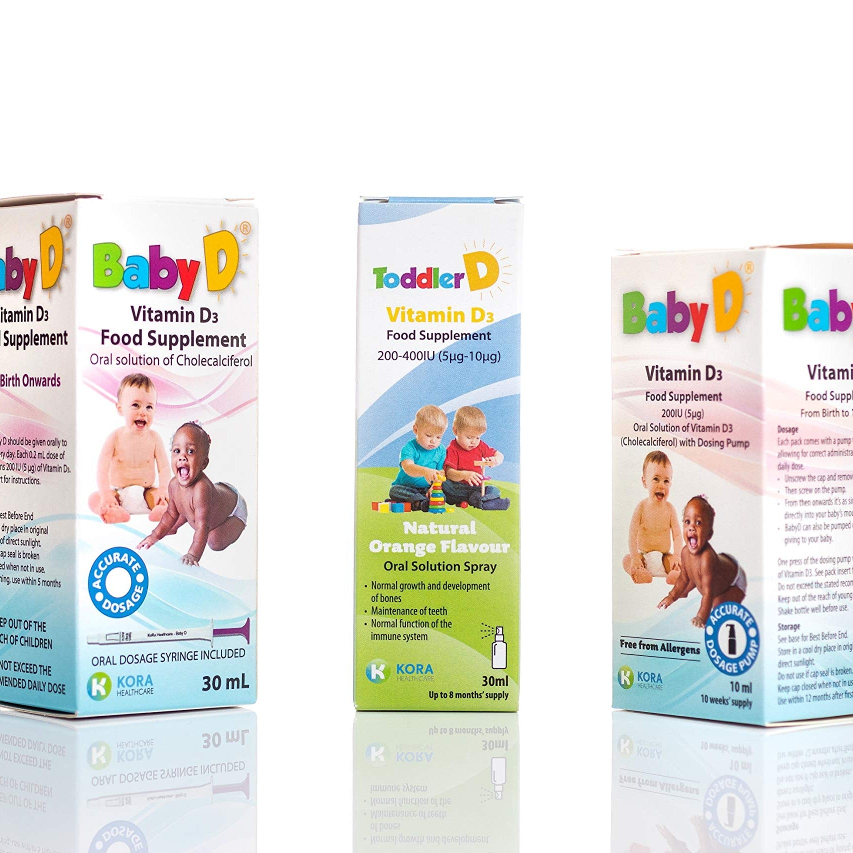 BabyD 200IU Vitamin D3 Drops for Infants & Newborns (10ml) - Supports Bone Health & Immune System - Perfect for Daily Supplementation from Birth