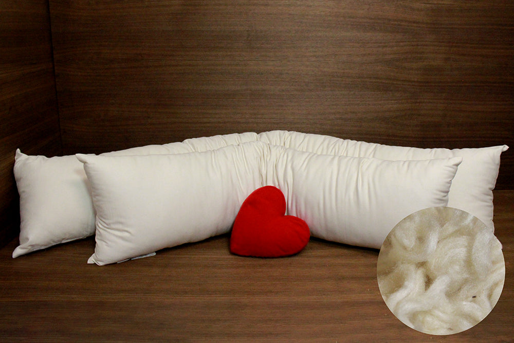 Premium Organic Body Pillow for Adults - Hypoallergenic & Eco-Friendly Support for Sleeping, Pregnancy, Back Pain Relief & Comfort