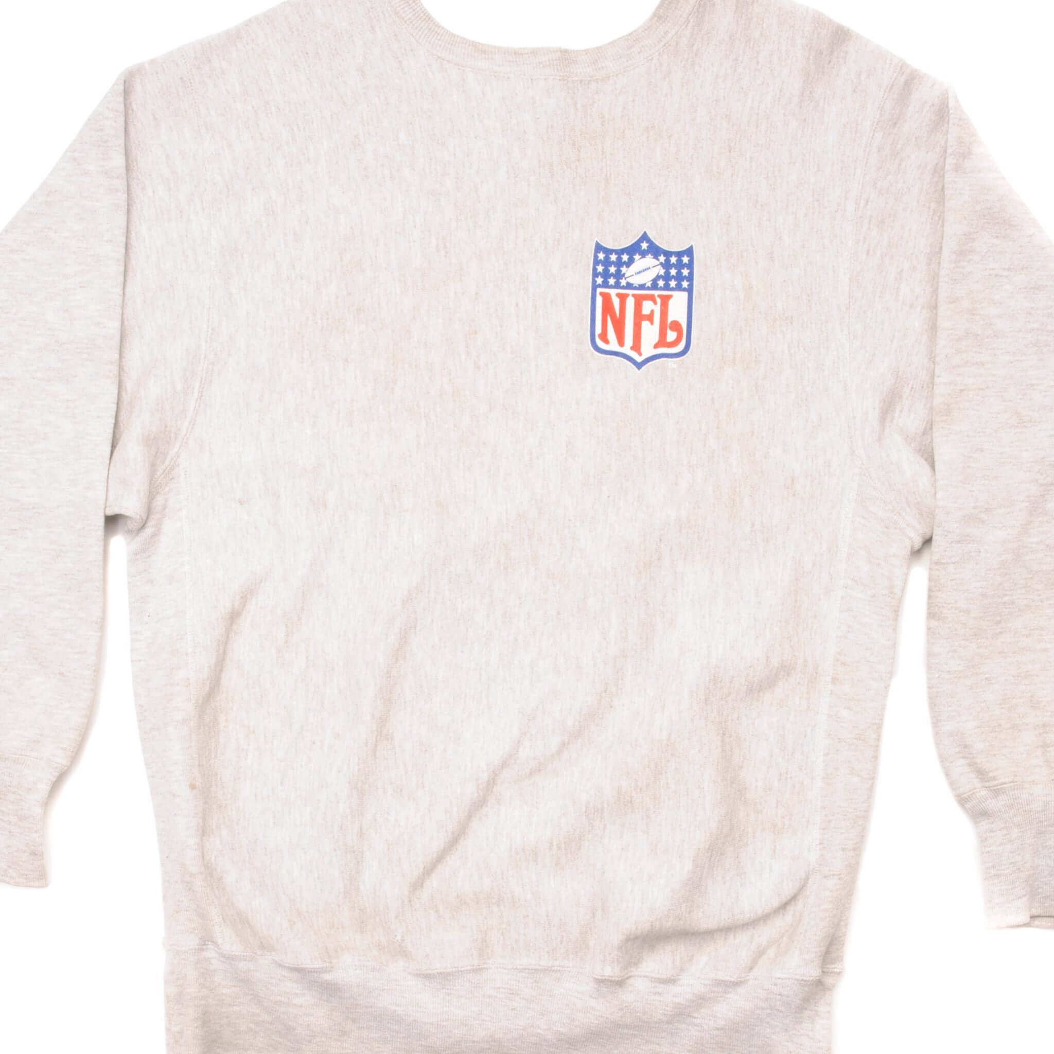 Vintage Champion Reverse Weave NFL Sweatshirt 1990s - Size Large - Retro Football Hoodie for Men - Perfect for Game Day, Casual Wear & Collectors