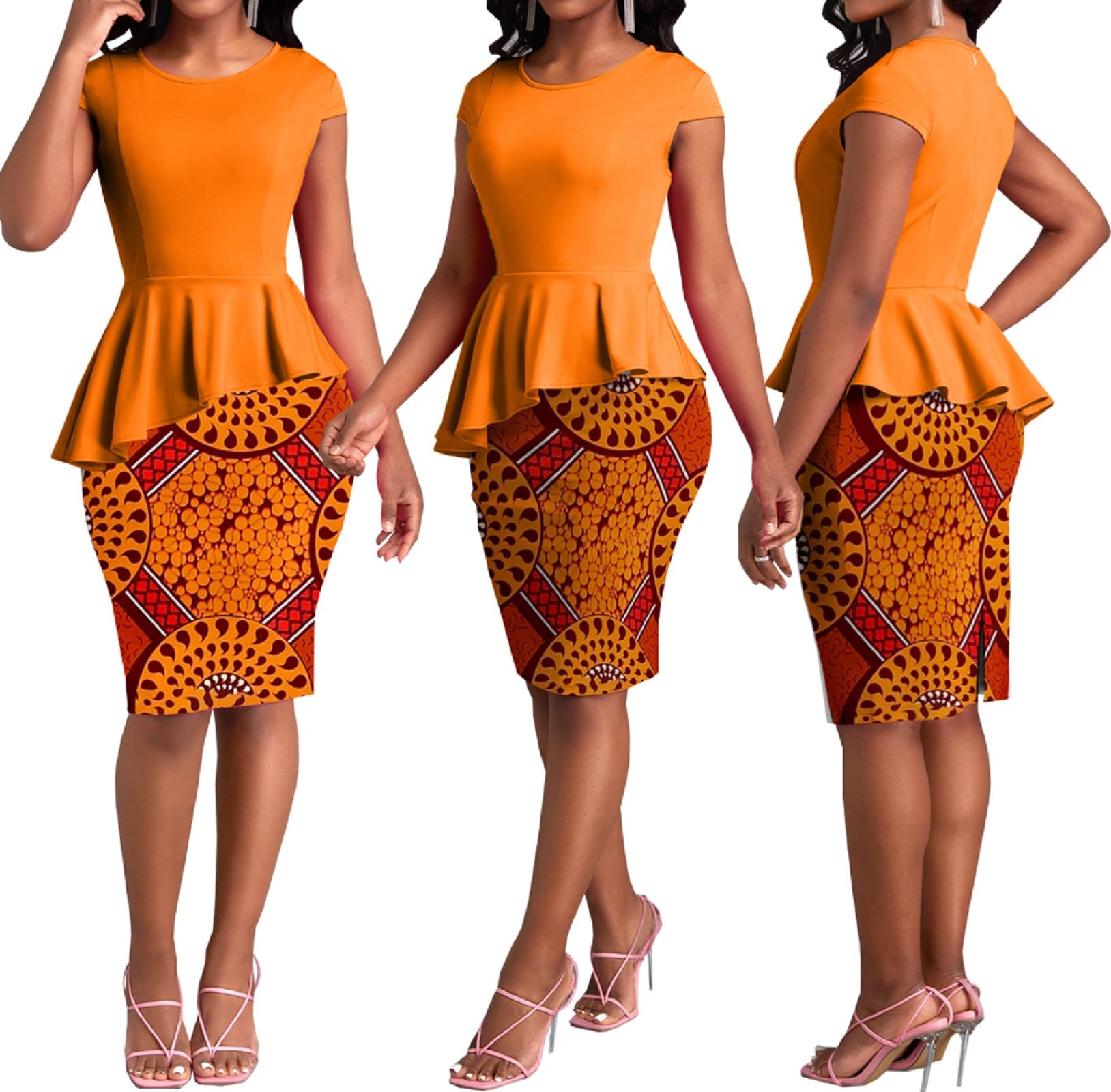 Elegant Women's Bodycon Pencil Dress - Sexy Clubwear & Casual Maxi Dress for Work, Party & Night Out | Perfect for Office, Date Night & Evening Events