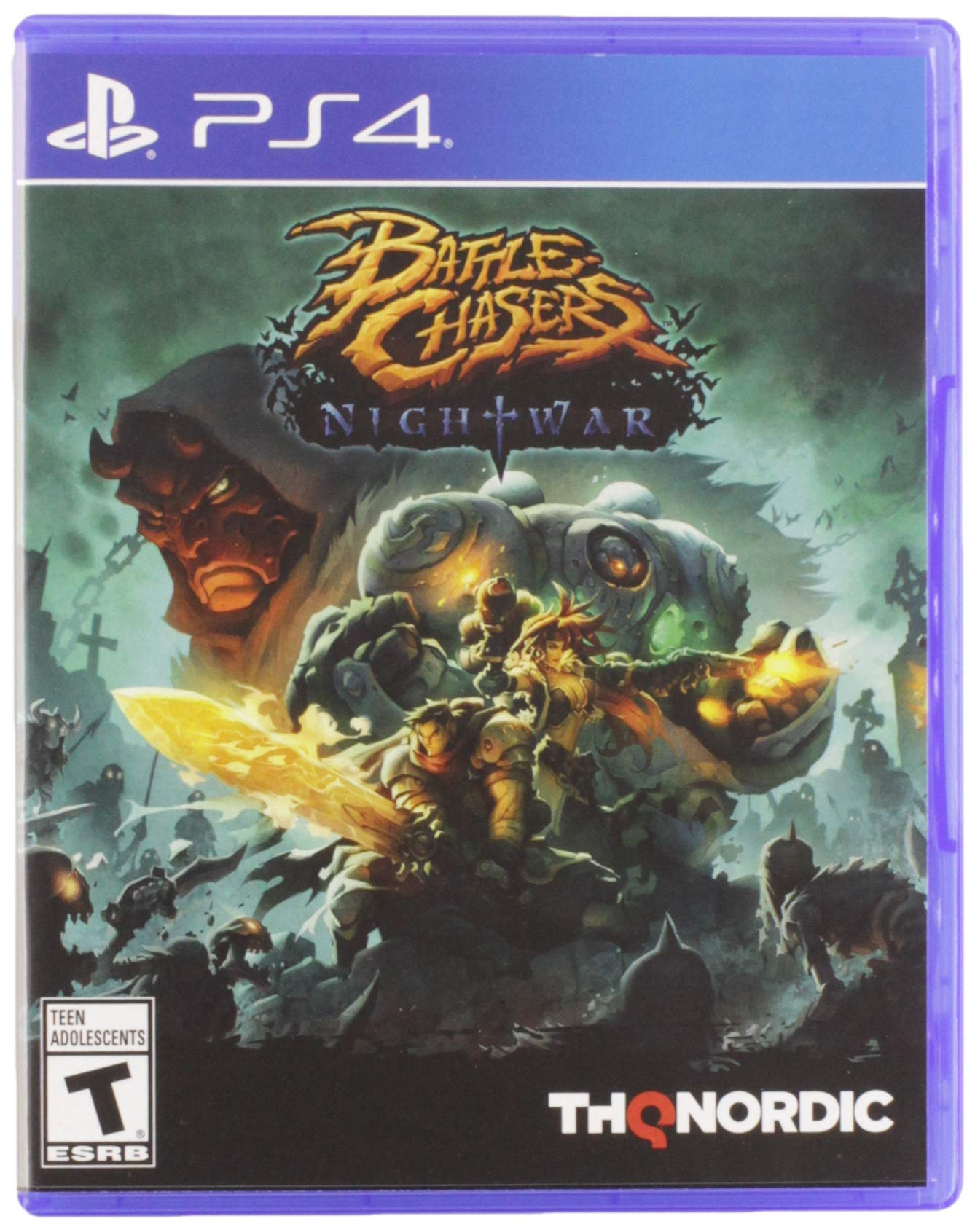 Battle Chaser: Nightwar - PlayStation 4 PS4 Game | RPG Adventure Fantasy | Perfect for Solo Gaming & Collector's Edition Fans