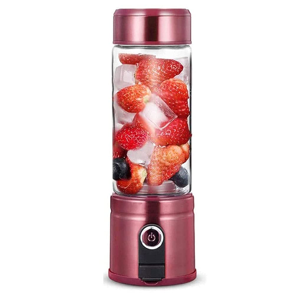 NesRabbit Electric Juicer Machine - Automatic Fruit and Vegetable Juice Extractor with Pulp Control, Portable Multi-Function Citrus Juicer for Home, Office, Gym & Travel - Perfect for Healthy Smoothies, Detox Drinks and Family Breakfasts