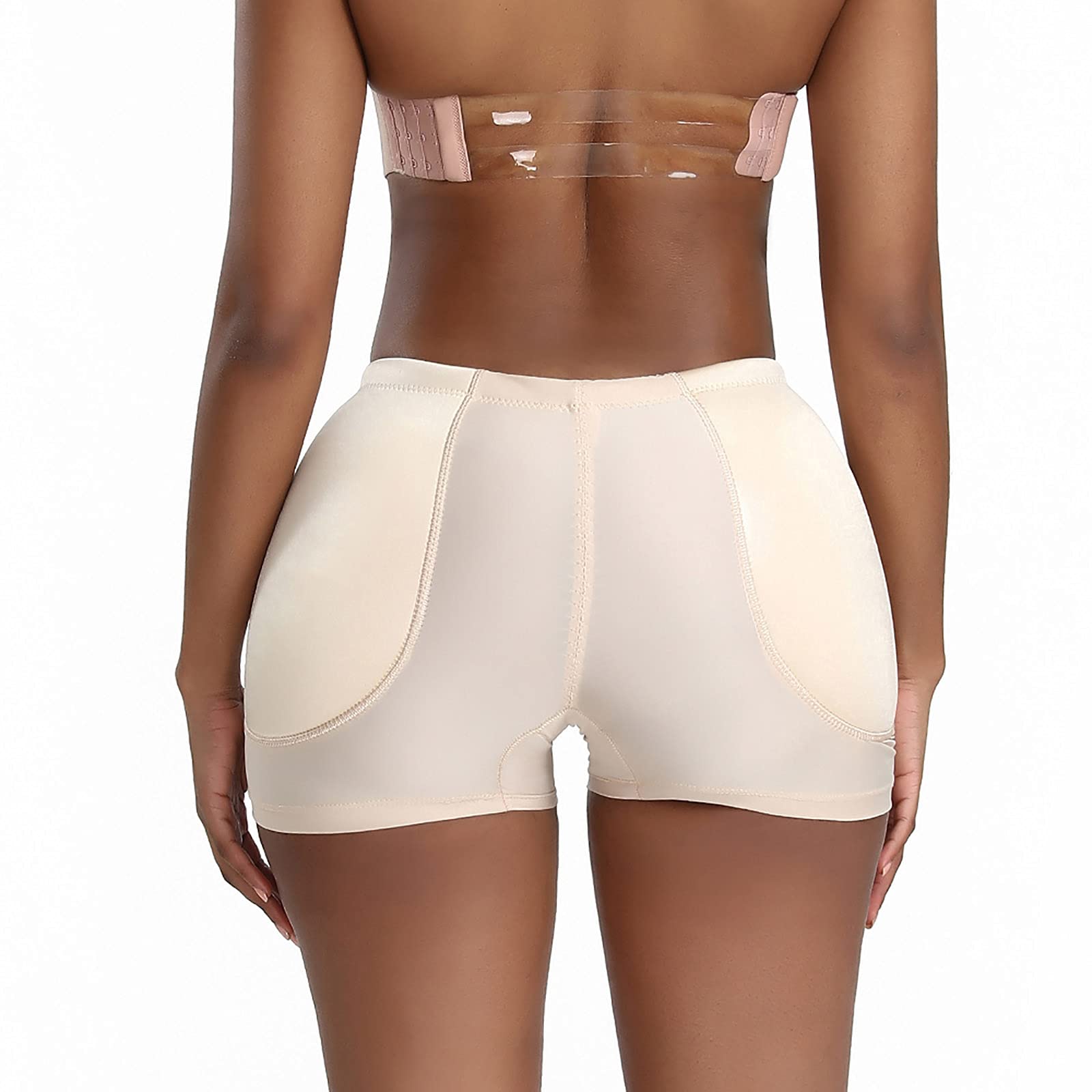 Seamless Shapewear Panties for Women - Padded Butt Lifter & Hip Enhancer Underwear with Removable Pads | Comfortable Shaper Shorts for Everyday Wear, Special Occasions & Body Shaping