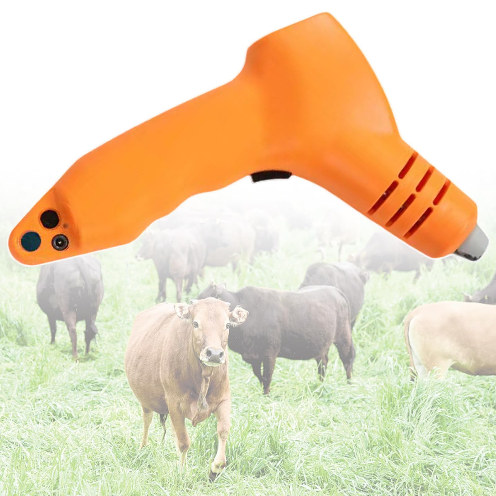 Electric Dehorner for Cattle - Cordless & Fast Heating Dehorning Tool for Calves, Lambs & Goats | Professional Livestock Care Equipment | Perfect for Farms, Ranches & Veterinary Use