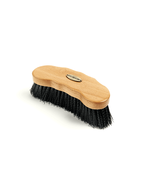 Premium Wooden Dandy Brush for Horses - Natural Bristle Grooming Tool for Show & Stable Care | Perfect for Detangling, Shining & Massaging Coat