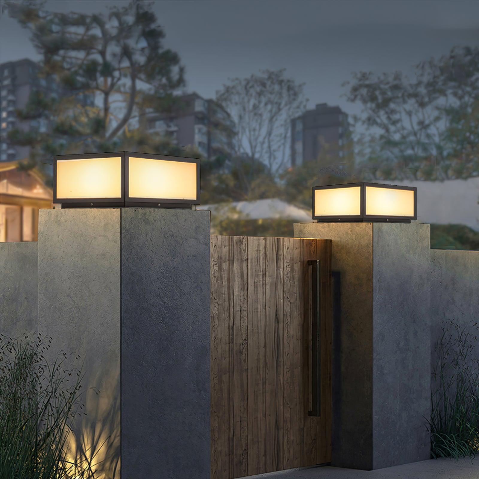 Anvia Outdoor Post Light - Durable Waterproof LED Exterior Light for Patio, Garden, Pathway - Perfect for Home, Yard & Landscape Lighting