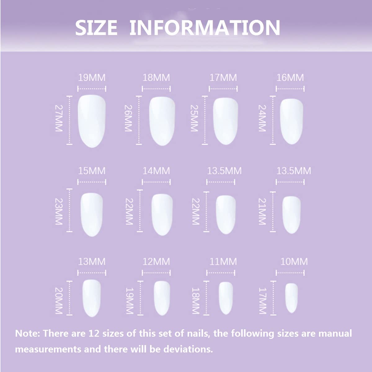 48-Piece French Tip Press-On Nails Set - 2 Packs Short Almond Fake Nails with Nail Glue, Full Cover Stick-On Nails for Women & Girls | Perfect for Parties, Weddings, and Everyday Glam (Style 8211)