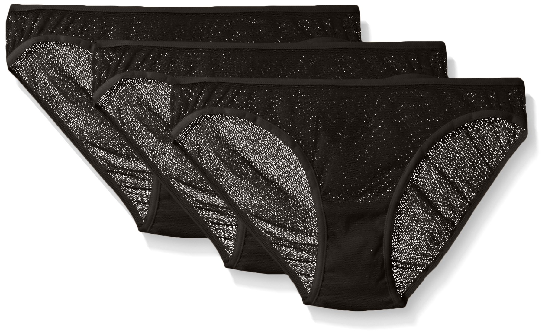 Cosabella Women's Soire Bikini Brief 3 Pack Set - Soft Lace Underwear for Everyday Comfort | Perfect for Travel, Yoga & Lounge Wear