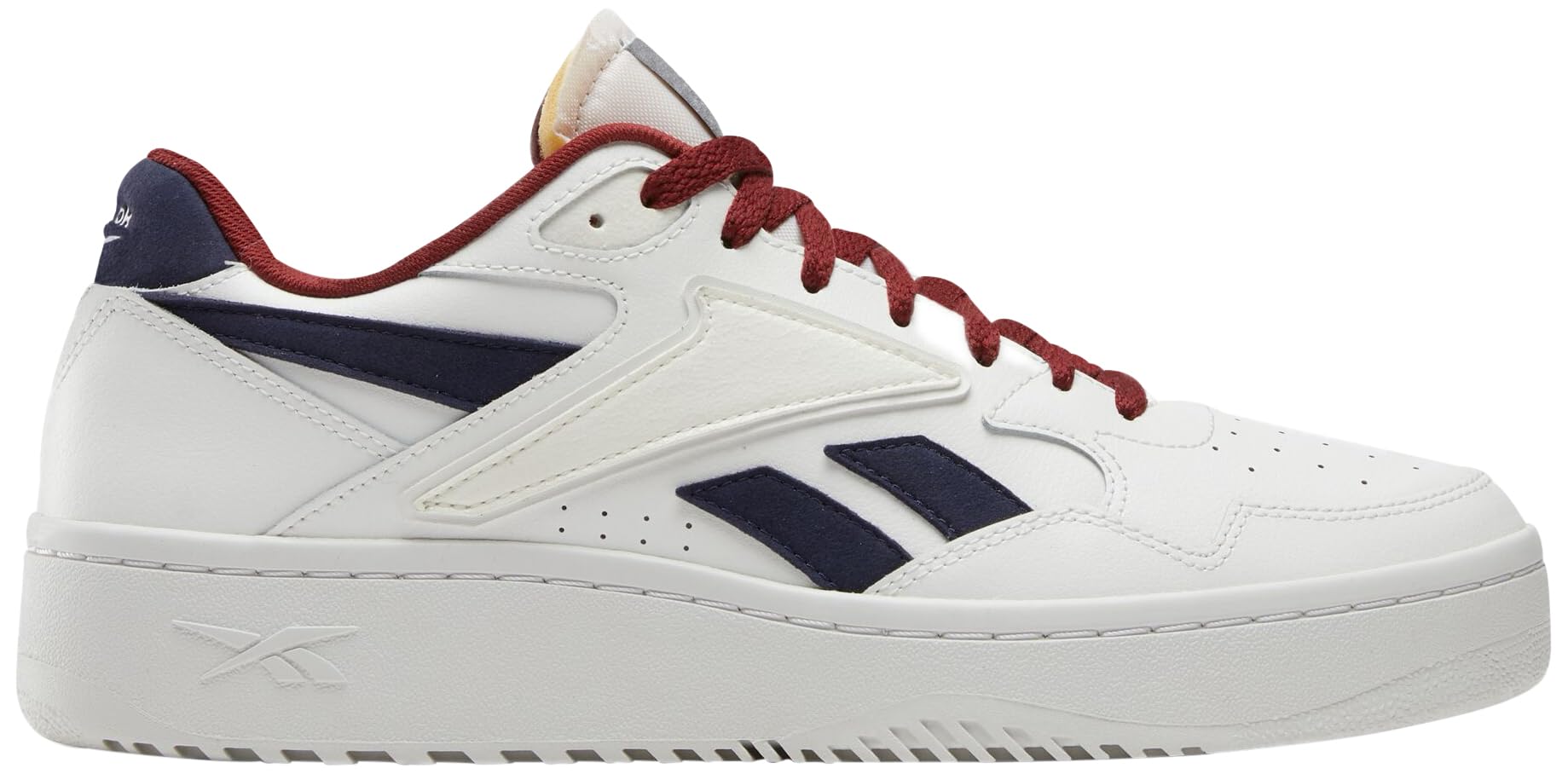 Reebok Unisex ATR Chill Running Shoes - Breathable Mesh Sneakers for Men & Women | Chalk/Vector Navy/Rich Maroon | Size 9.5 US Men | Perfect for Jogging, Gym Workouts & Casual Wear