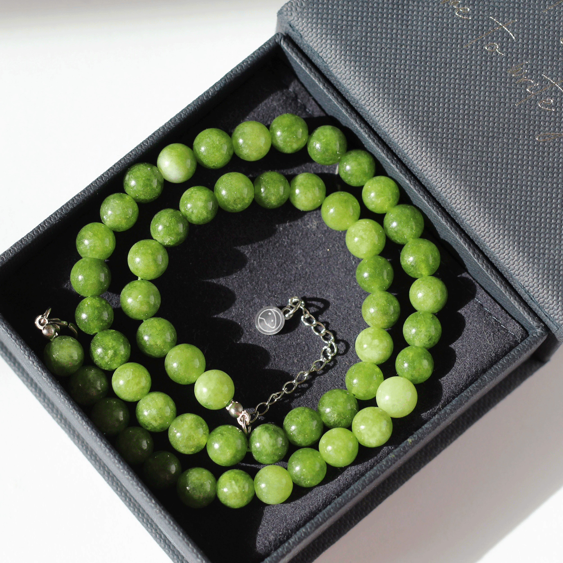 Peridot Beaded Necklace for Women - Natural Gemstone Jewelry, Boho Chic Dainty Layering Necklace - Perfect for Everyday Wear, Gifts & Special Occasions