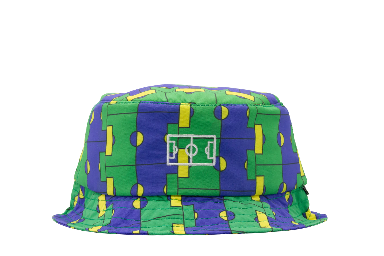 Goiaba E.C. Brazil Print Nylon Bucket Hat - Lightweight Sun Protection for Beach, Hiking & Outdoor Adventures