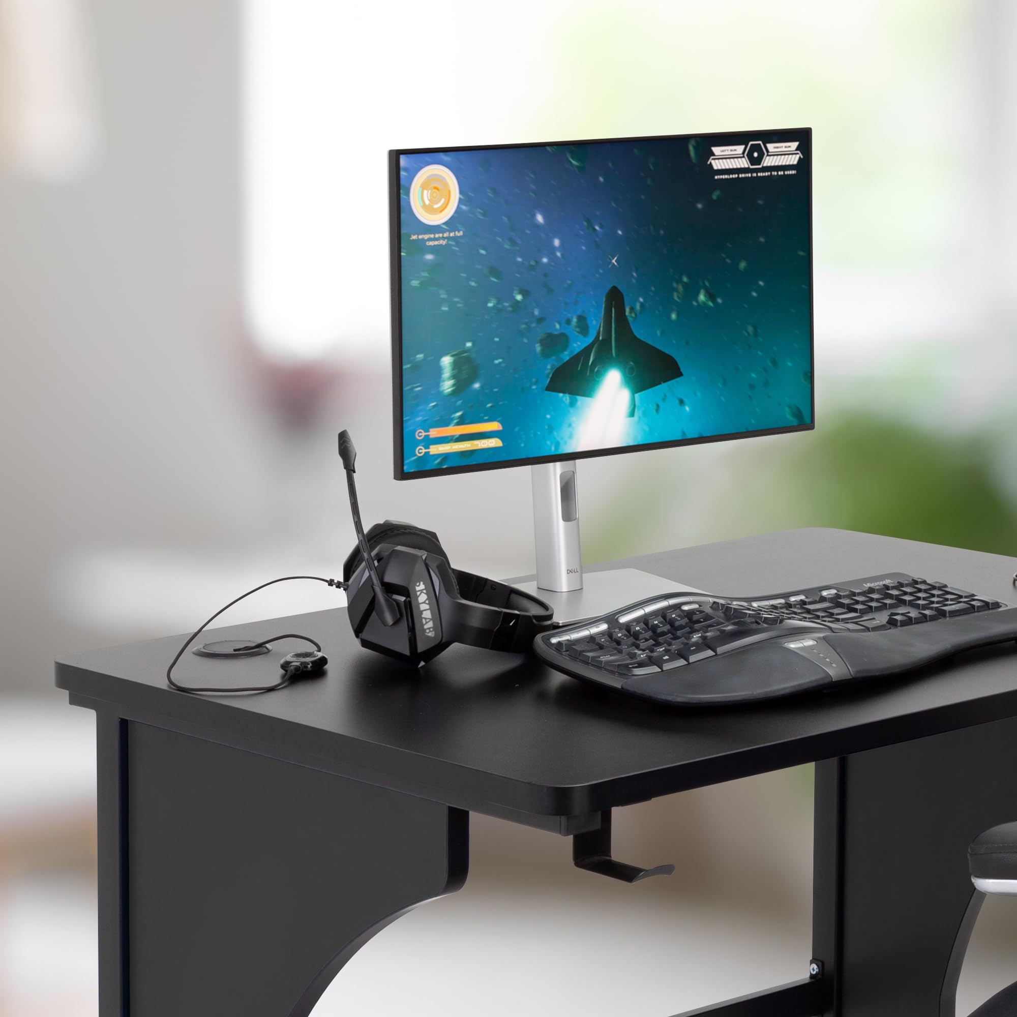 Egghead Skylab Stereo Gaming Headset with Mic - Over-Ear Noise Isolating Headphones with Volume Control & Mute Button for PC, PS5, Xbox - Perfect for Gaming, Streaming & Online Classes