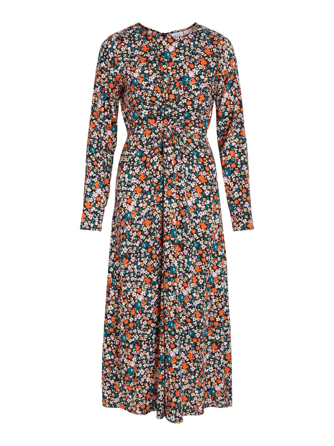 Pali Knot Midi Dress - Floral Print Summer Dress for Women | Perfect for Beach Vacation, Date Night & Casual Outings