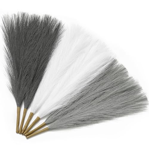 Dark Gray & Light Gary & White