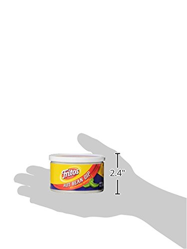 Fritos Hot Bean Dip, 9 Ounce - Spicy Mexican Style Bean Dip for Chips, Nachos & Tacos - Perfect for Parties, Game Nights & Snacking