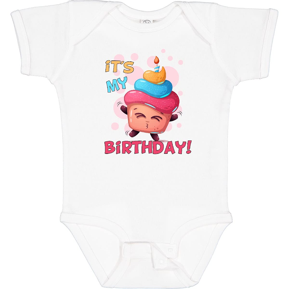 Inktastic It's My Birthday Baby Bodysuit - Cute Birthday Outfit for Infants & Toddlers - Perfect for 1st Birthday Photos, Parties & Celebrations