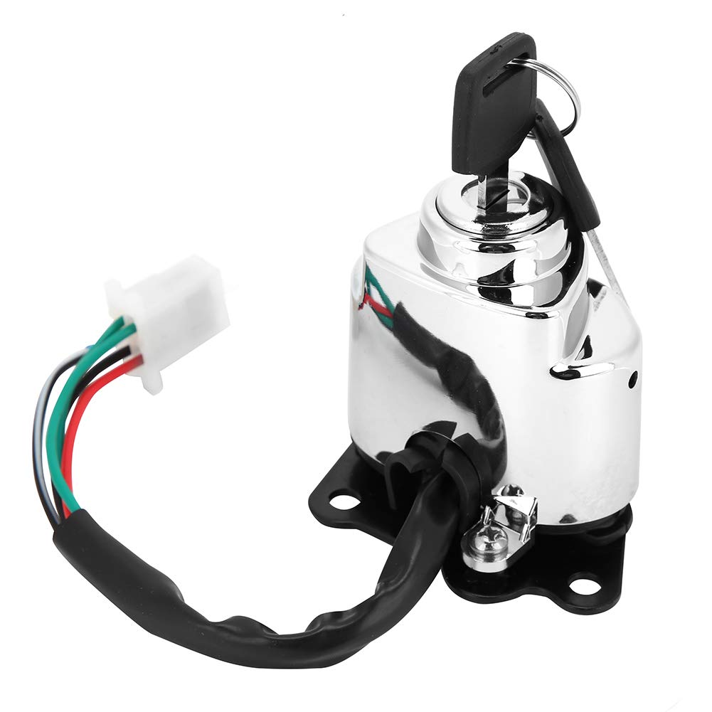KIMISS Ignition Switch Key for Honda VT600 Shadow 400 750 - Motorcycle Helmet Steering Lock Replacement Key (Perfect for Bike Security & Anti-Theft Protection)